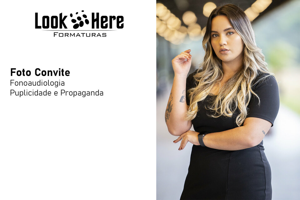 Foto Convite Fonoaudiologia e Publicidade e Propaganda Foto Convite Fonoaudiologia e Publicidade e Propaganda