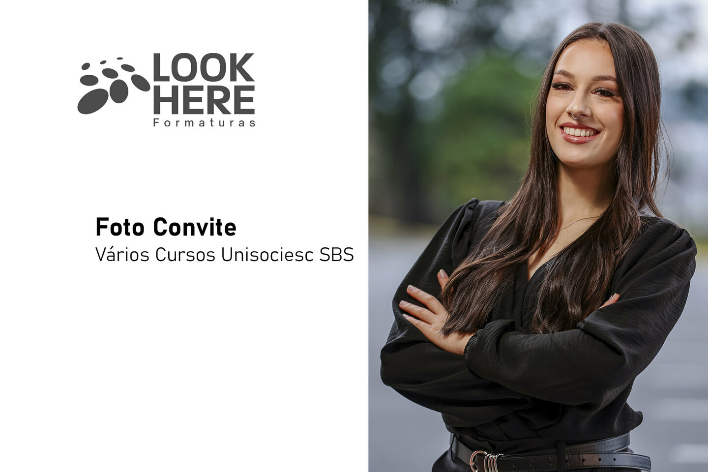 Foto Convite Vários Cursos Unisociesc SBS
