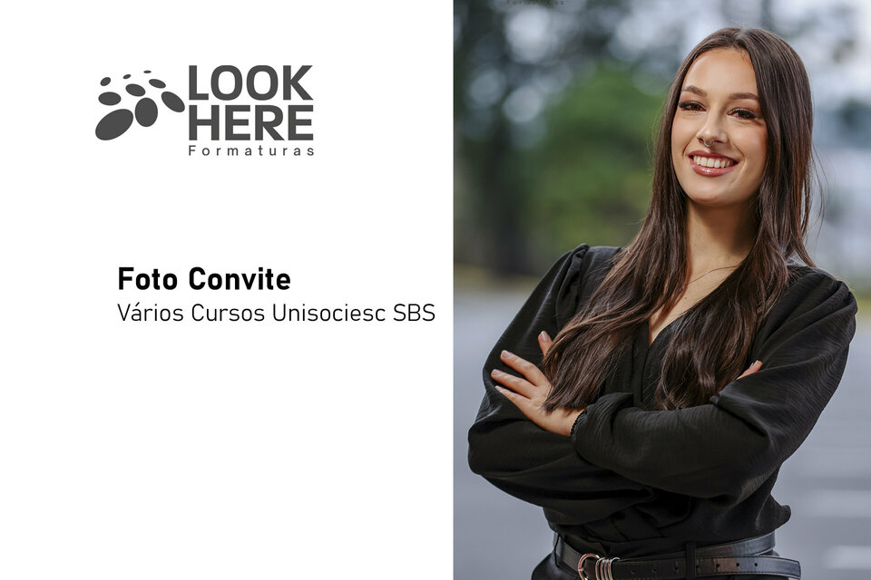 Foto Convite Vários Cursos Unisociesc SBS